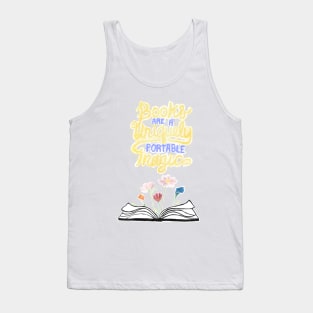 Books are unique portable magic Tank Top